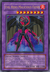 Evil Hero Malicious Fiend - DP06-EN013 - Ultra Rare - 1st Edition