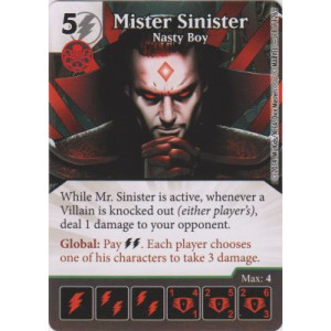 Mister Sinister - Nasty Boy (Die  & Card Combo)