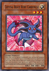 Crystal Beast Ruby Carbuncle - DP07-EN001 - Common - 1st Edition