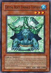 Crystal Beast Emerald Tortoise - DP07-EN003 - Common - 1st Edition