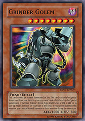 Grinder Golem - DP07-EN009 - Super Rare - 1st Edition