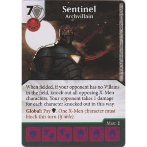 Sentinel - Archvillain (Die  & Card Combo)