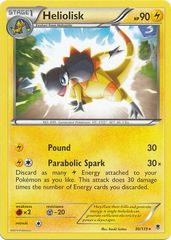 Heliolisk - 30/119 - Non-Holo (XY Phantom Forces Symbol)