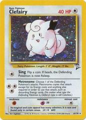 Clefairy - 6/130 - Holo Rare - Unlimited Edition