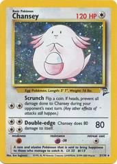 Chansey - 3/130 - Holo Rare - Unlimited Edition