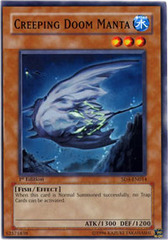 Creeping Doom Manta - SD4-EN014 - Common - 1st Edition