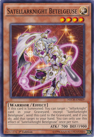 Satellarknight Betelgeuse - NECH-EN029 - Common - 1st Edition