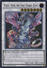 Yazi, Evil of the Yang Zing - NECH-EN051 - Ultimate Rare - 1st Edition