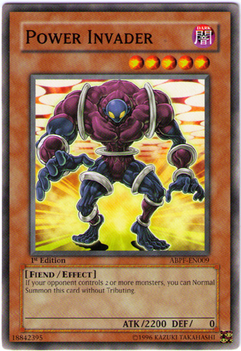 Power Invader - ABPF-EN009 - Common - 1st Edition