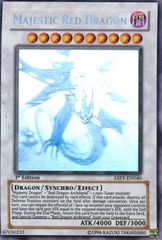 Majestic Red Dragon - ABPF-EN040 - Ghost Rare - 1st Edition