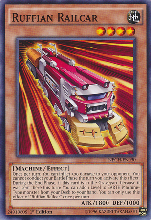 Ruffian Railcar - NECH-EN090 - Common - 1st Edition Ruffian Railcar - NECH-EN090 - Common - 1st Edition
