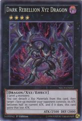 Dark Rebellion Xyz Dragon - NECH-EN053 - Secret Rare - 1st Edition