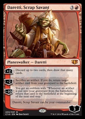 Oversized - Daretti, Scrap Savant (C14)