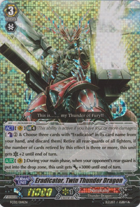 Eradicator, Twin Thunder Dragon - FC02/014EN - RRR