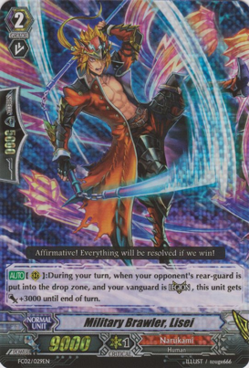 Military Brawler, Lisei - FC02/029EN - RRR Military Brawler, Lisei - FC02/029EN - RRR