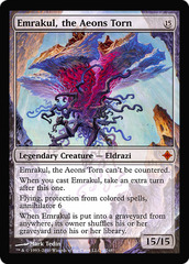 Oversized Rise of the Eldrazi Box Topper - Emrakul, the Aeons Torn