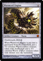 Oversized Scars of Mirrodin Box Topper - Wurmcoil Engine