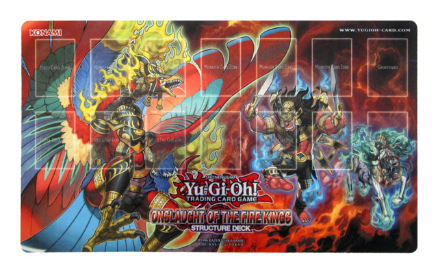 Yu-Gi-Oh Onslaught of the Fire Kings Playmat