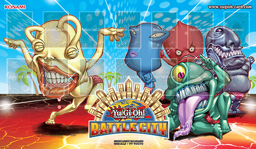 Yu-Gi-Oh Battle City Ojama Playmat
