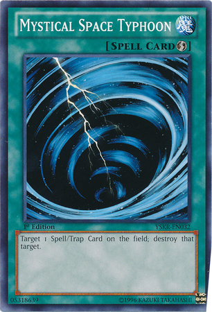 Mystical Space Typhoon - YSKR-EN032 - Commun - edition illimitee // Starter Deck: Kaiba Reloaded