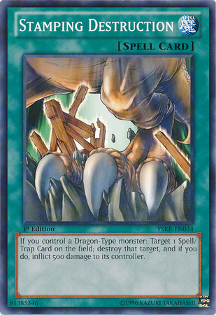 Stamping Destruction - YSKR-EN034 - Common - Unlimited Edition