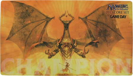 Magic Nicol Bolas 2013 Game Day Champion Playmat