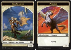 Kor Soldier Token - Pegasus Token