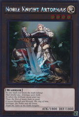 Noble Knight Artorigus - NKRT-EN003 - Platinum Rare - Limited Edition