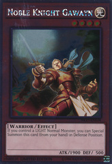 Noble Knight Gawayn - NKRT-EN004 - Platinum Rare - Limited Edition