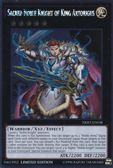 Sacred Noble Knight of King Artorigus - NKRT-EN038 - Platinum Rare - Limited Edition