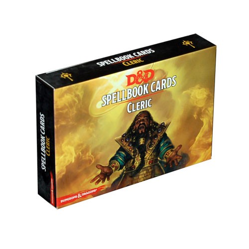 Dungeons and Dragons 5th Edition RPG: Spellbook Cards - Cleric