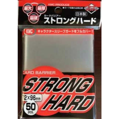 Oversized Clear Strong Hard (50 count)