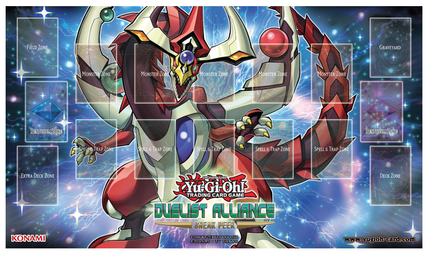 Yu-Gi-Oh Duelist Alliance Sneak Peek Playmat