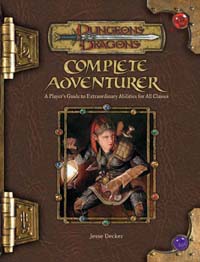D&D Complete Adventurer 3.5 17729 HC
