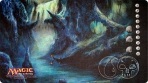 Magic 2010 Drowned Catacomb Playmat (MTG)