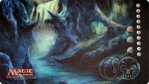 Magic 2010 Drowned Catacomb Playmat (MTG)