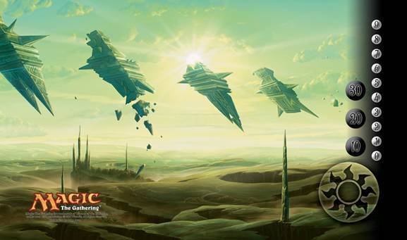 Rise of the Eldrazi Plains (231) Playmat (MTG)