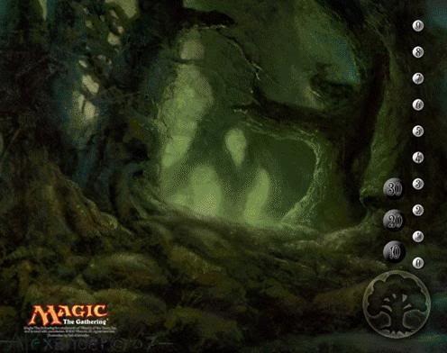 Shadowmoor Forest (299) Playmat (MTG)