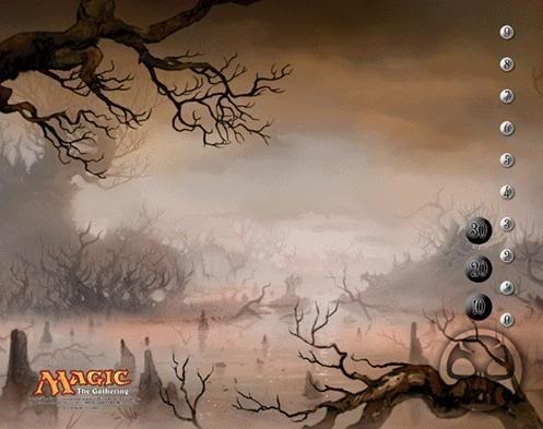 Shadowmoor Swamp (293) Playmat (MTG)
