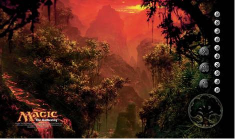 Shards of Alara Forest (246) Playmat (MTG)
