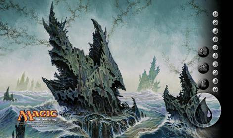 Shards of Alara Island (237) Playmat (MTG)