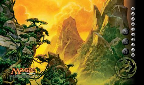 Shards of Alara Mountain (245) Playmat (MTG)