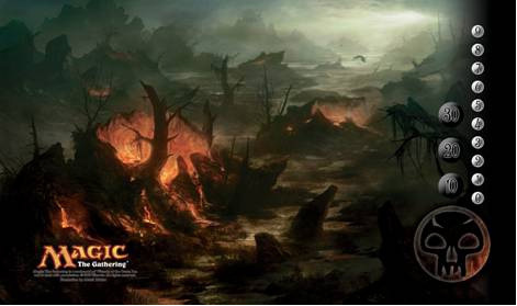 Shards of Alara Swamp (241) Playmat (MTG)
