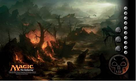 Shards of Alara Swamp (241) Playmat (MTG)
