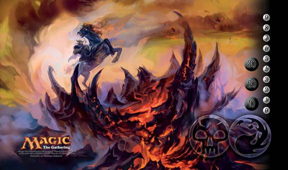 Worldwake Lavaclaw Reaches Playmat (MTG)