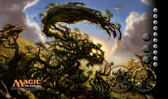 Worldwake Stirring Wildwood Playmat (MTG)