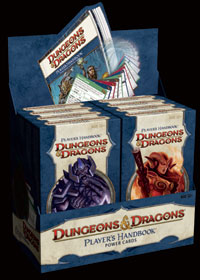 Players Handbook Power Card Display