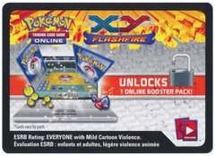 XY Flashfire Booster Pack Code