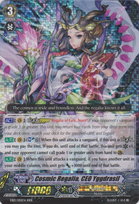 Cosmic Regalia, CEO Yggdrasil - EB12/001EN - RRR Cosmic Regalia, CEO Yggdrasil - EB12/001EN - RRR