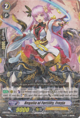 Regalia of Fertility, Freyja - EB12/015EN - R